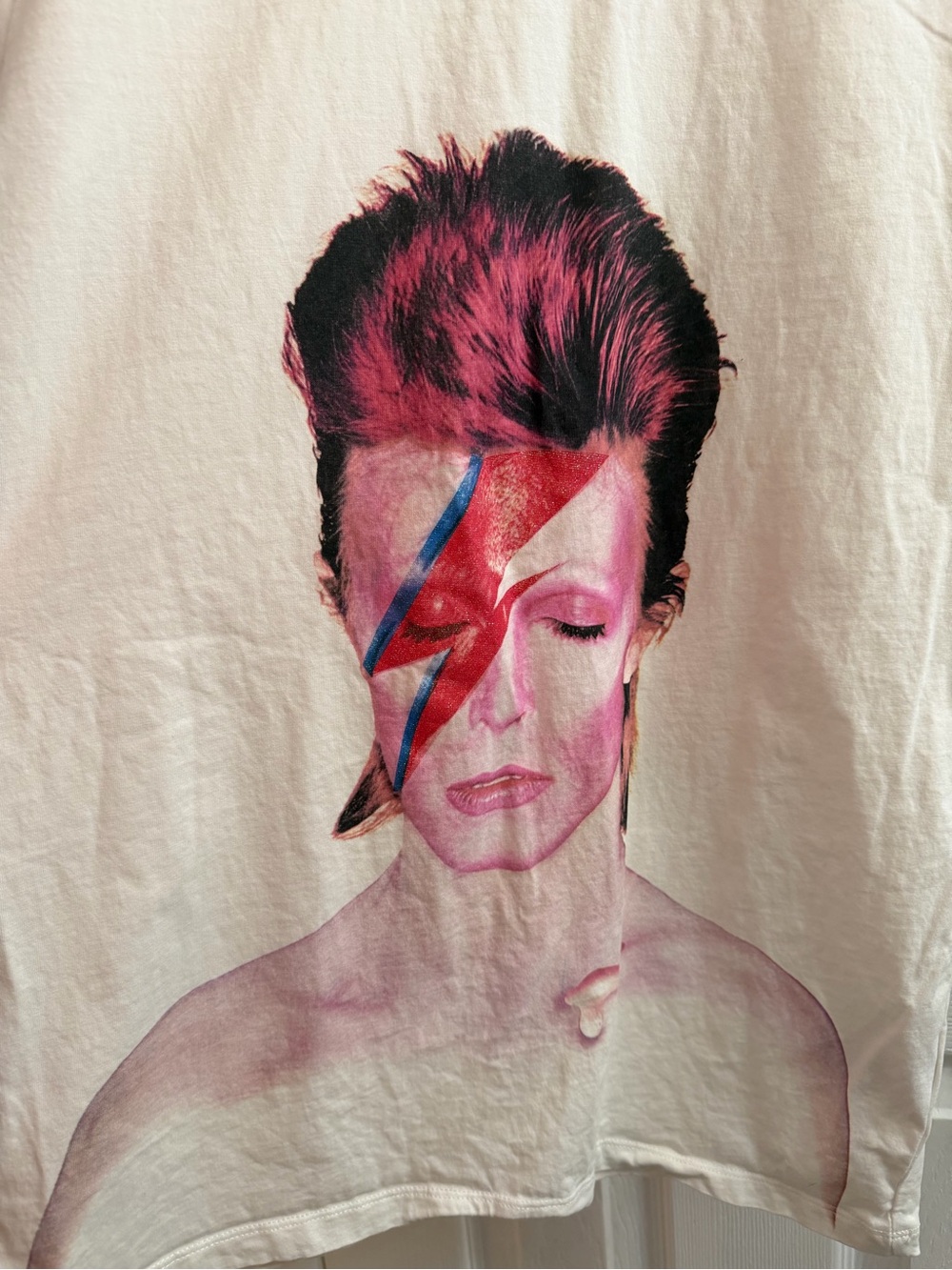 David Bowie Oversized Graphic Tee - Picture 5 of 5